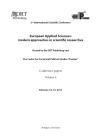 European Applied Sciences modern approaches in scientific researches_01
