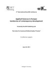 Applied Sciences in Europe tendencies of contemporary development_2_01
