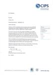 CIPS Student Member Letter